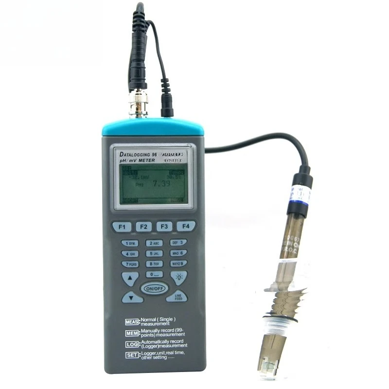 

AZ9661 Water Quality Analyzer pH Meter Memory Type PH/mv/Thermometer Acid and Alkaline Recorder