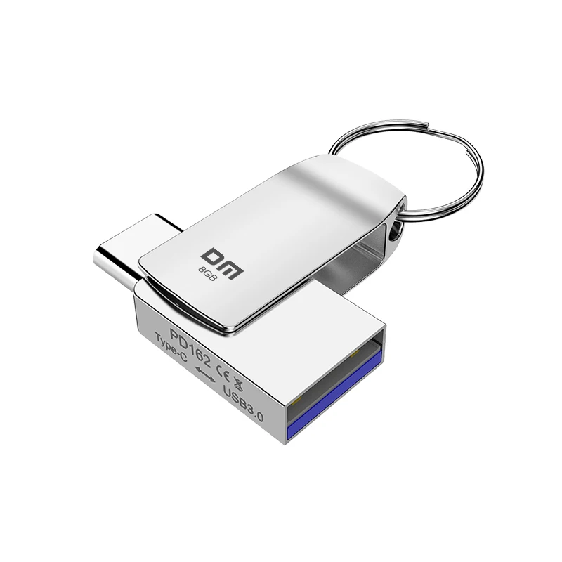 Unidad flash USB tipo C DM, pendrive PD162 de 64GB, 32GB, OTG, de alta velocidad, cle 3,0