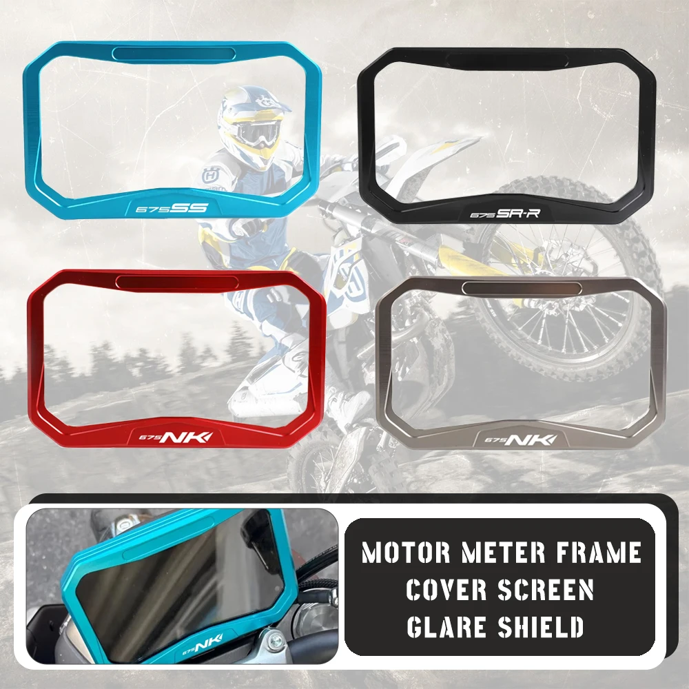 

For CFMOTO CF MOTO 675NK 675SS 675SRR 675 NK SS SRR 2025 2026 TFT Meter Frame Cover Screen Glare Shield Instrument Display Guard