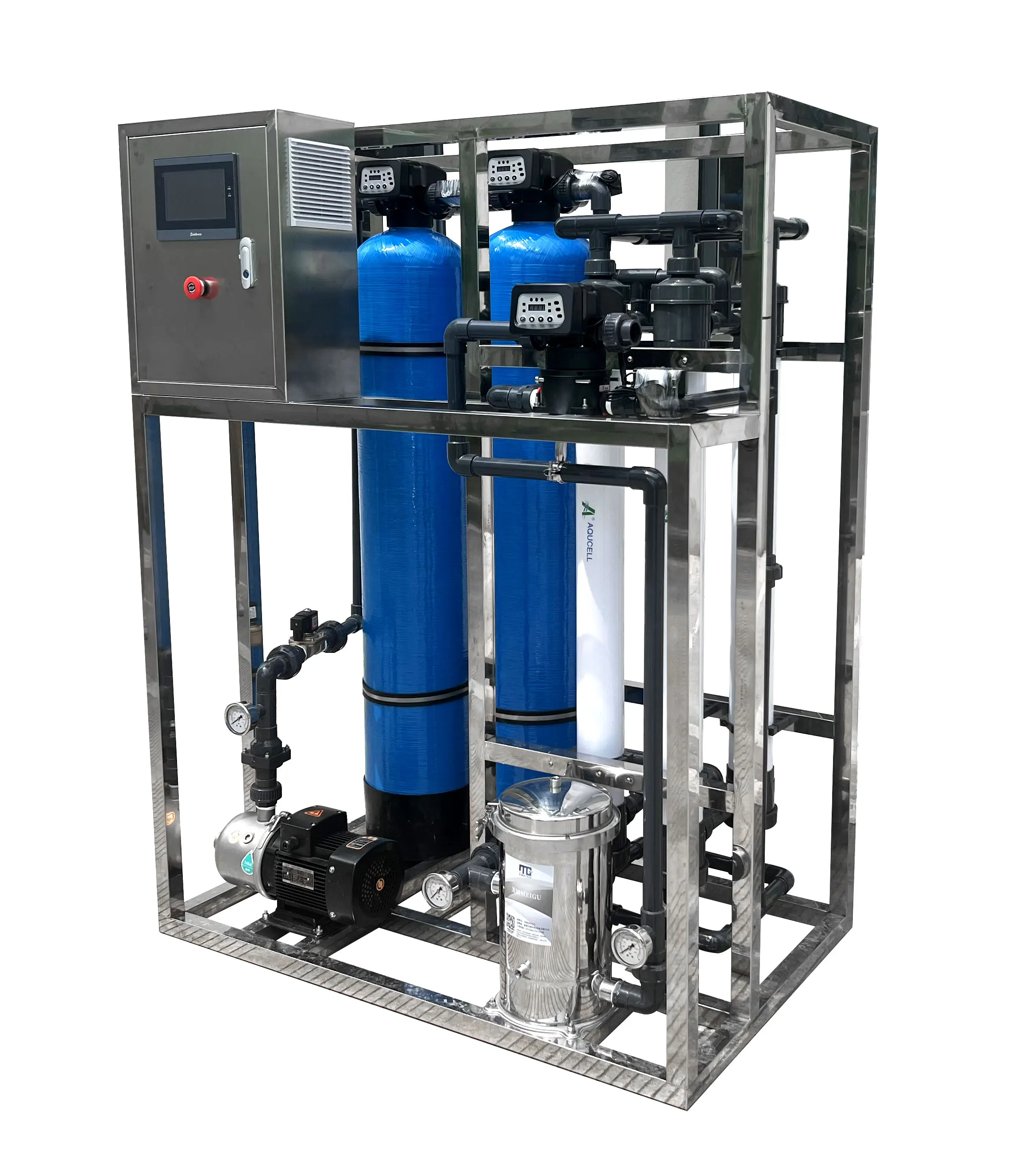 customized UF Ultra Filtration water filter machine purification plant systems water treatment equipment for house drinking