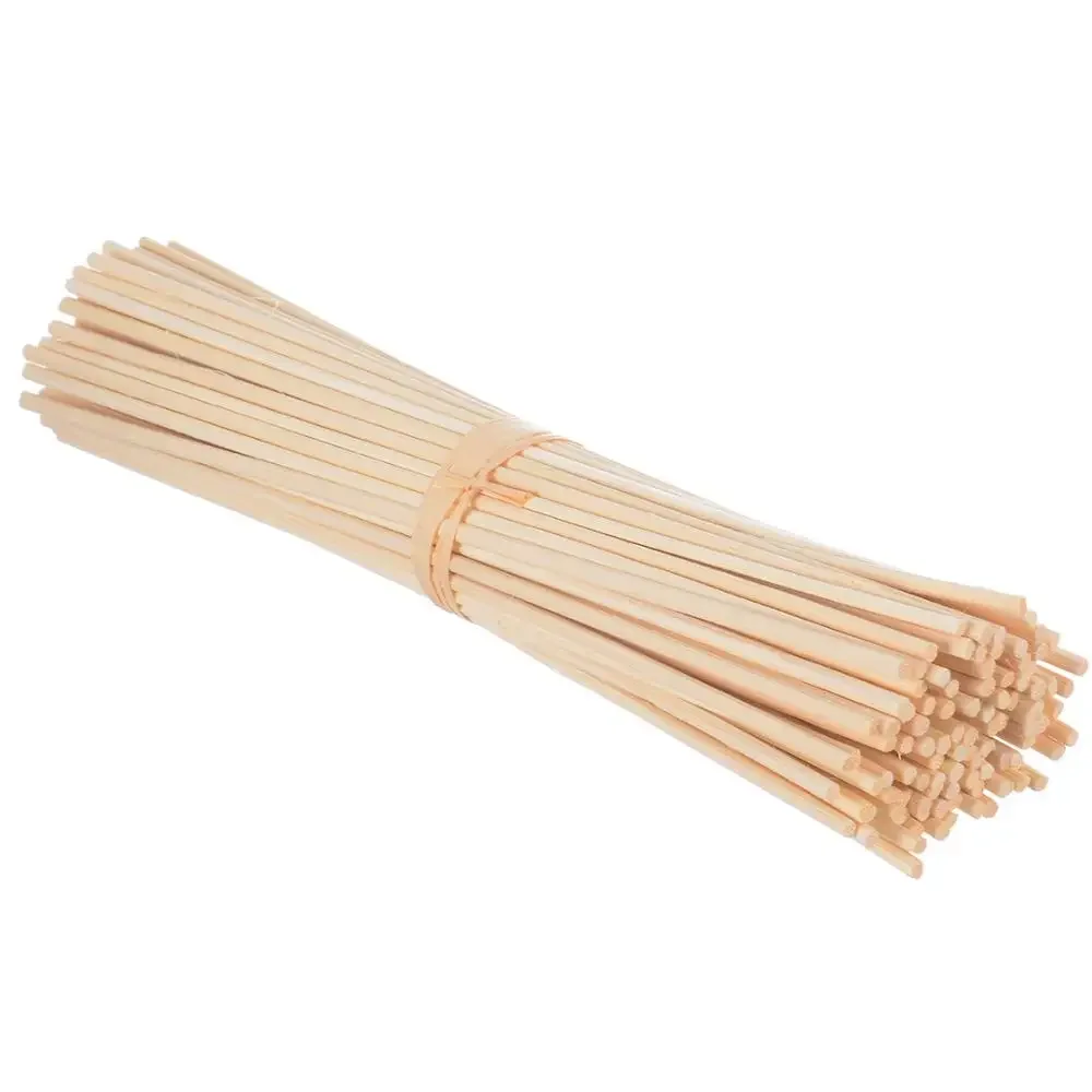 50pcs 40/35/30/24/22/19/10cm 3mm  Rattan Sticks,Reed Diffuser Sticks for Home Fragrance Air FreshenerReed Sticks, Aroma Nature