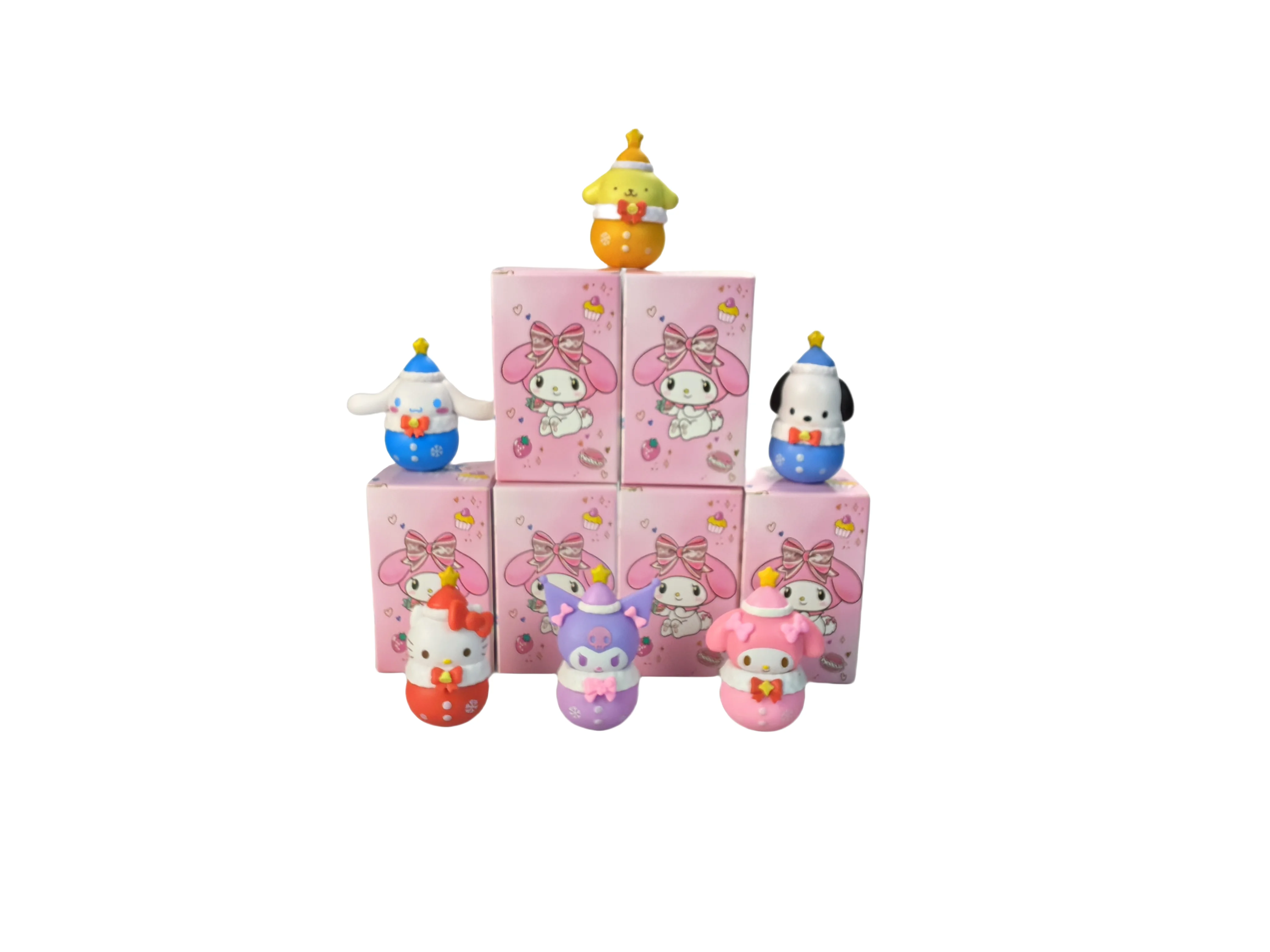 Sanliou جديد الشتاء المياه الصوت جرس سلسلة صندوق أعمى اليدوية الأرز الأسود اكسسوارات سلسلة هدية رائعة هدية مزخرفة