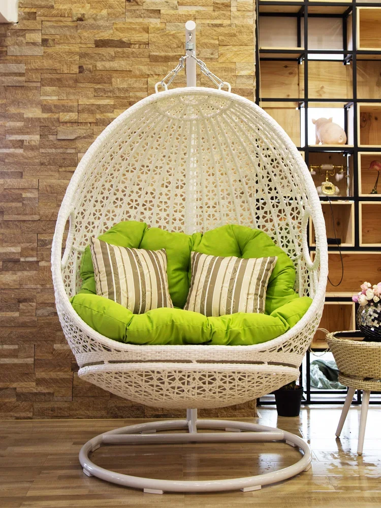 Hanging Basket Rattan Chair Indoor Swing Double Household Balcony Bird's Nest Hanging Chair