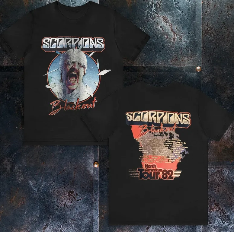 

Vintage 80s Graphic Scorpions North America Tour Unisex T-Shirt