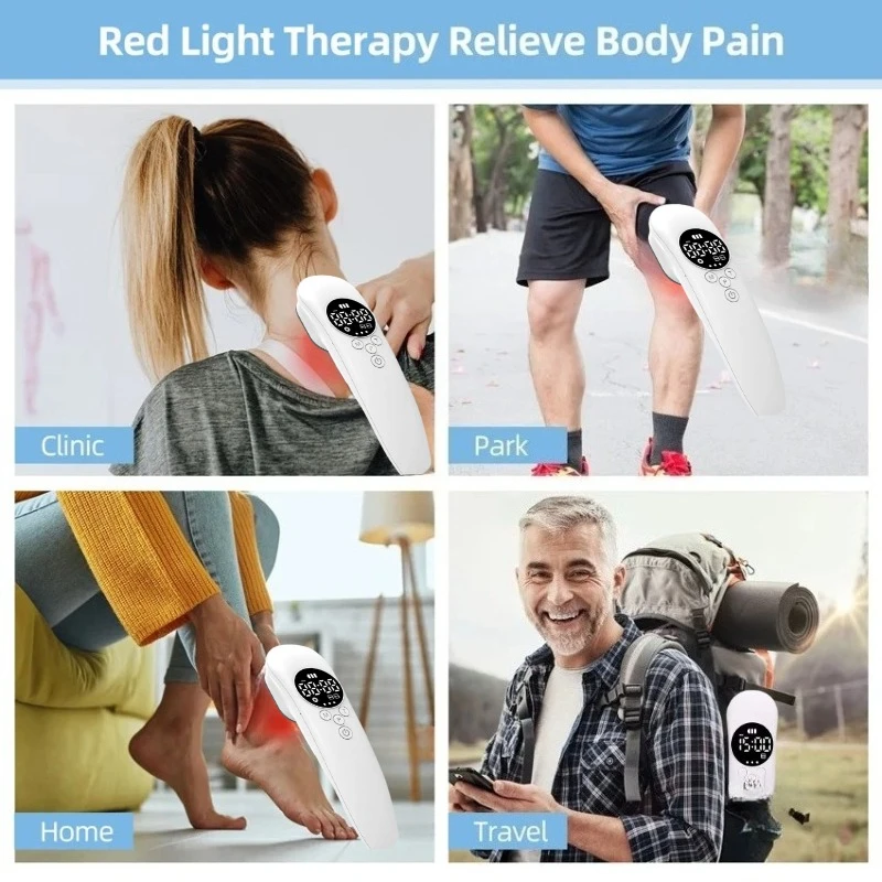 

Professional 650nm+808nm LLLT Laser Physiotherapy Device for Deep Pain Relief & Recovery