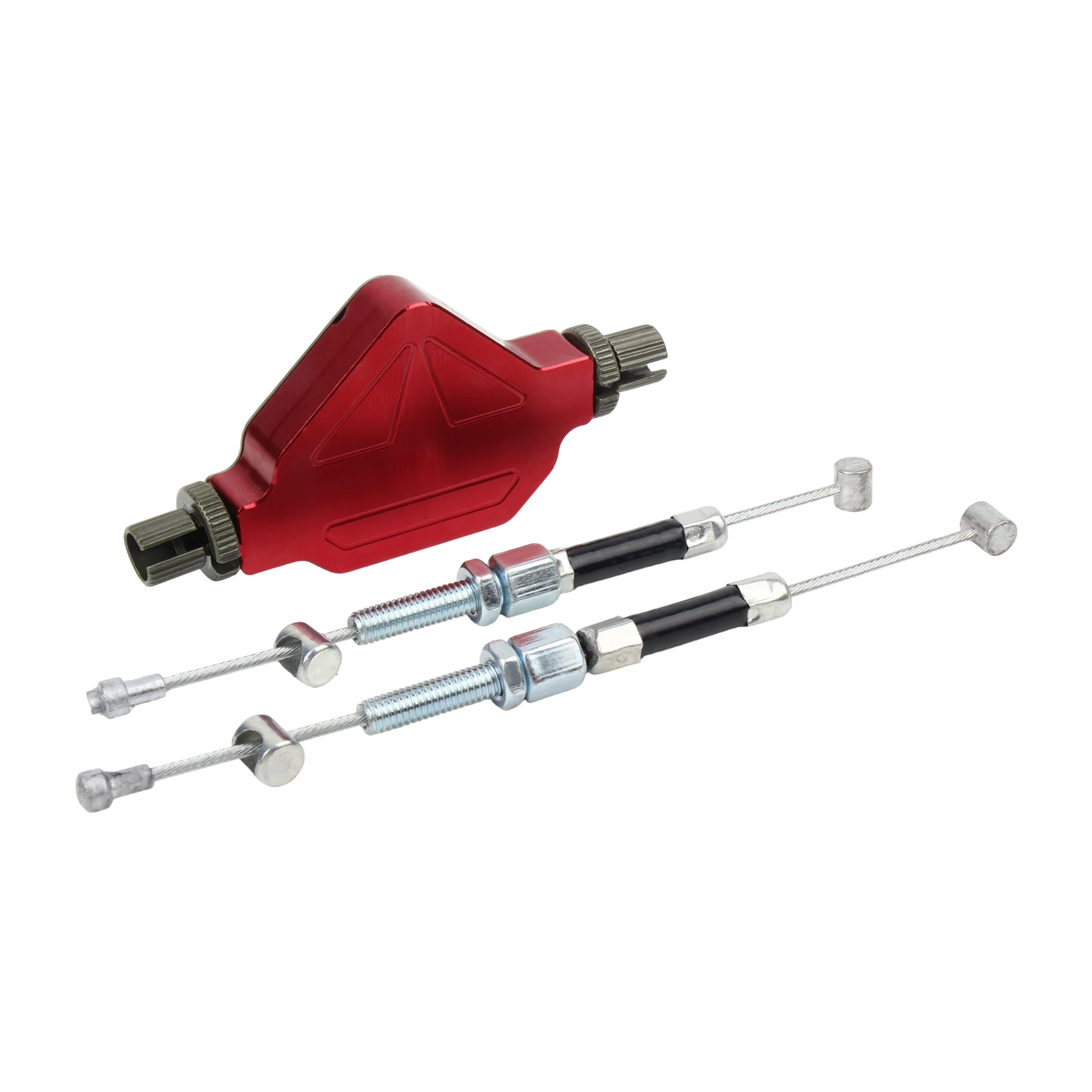 Universelles Easy-Pull-Kupplungssystem-Kit mit 2x Kabeln für Suzuki GSR GSXR Kawasaki Dirt Bike Stunt Motorrad Modifikation – Detail 4