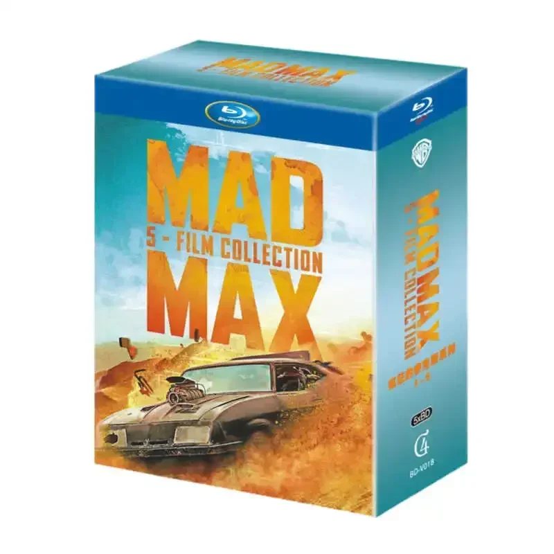 Mad Max 1-5 5 Disc Collector's Edition Blu-ray Disc