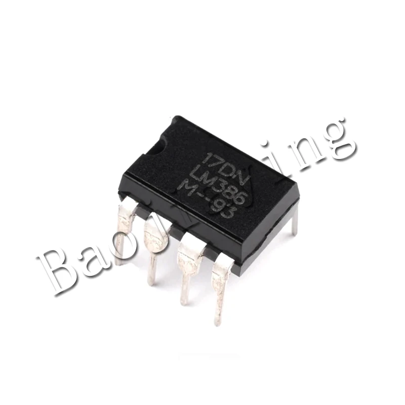 100PCS/Lot LM386 LM386N Operational audio amplifier DIP8
