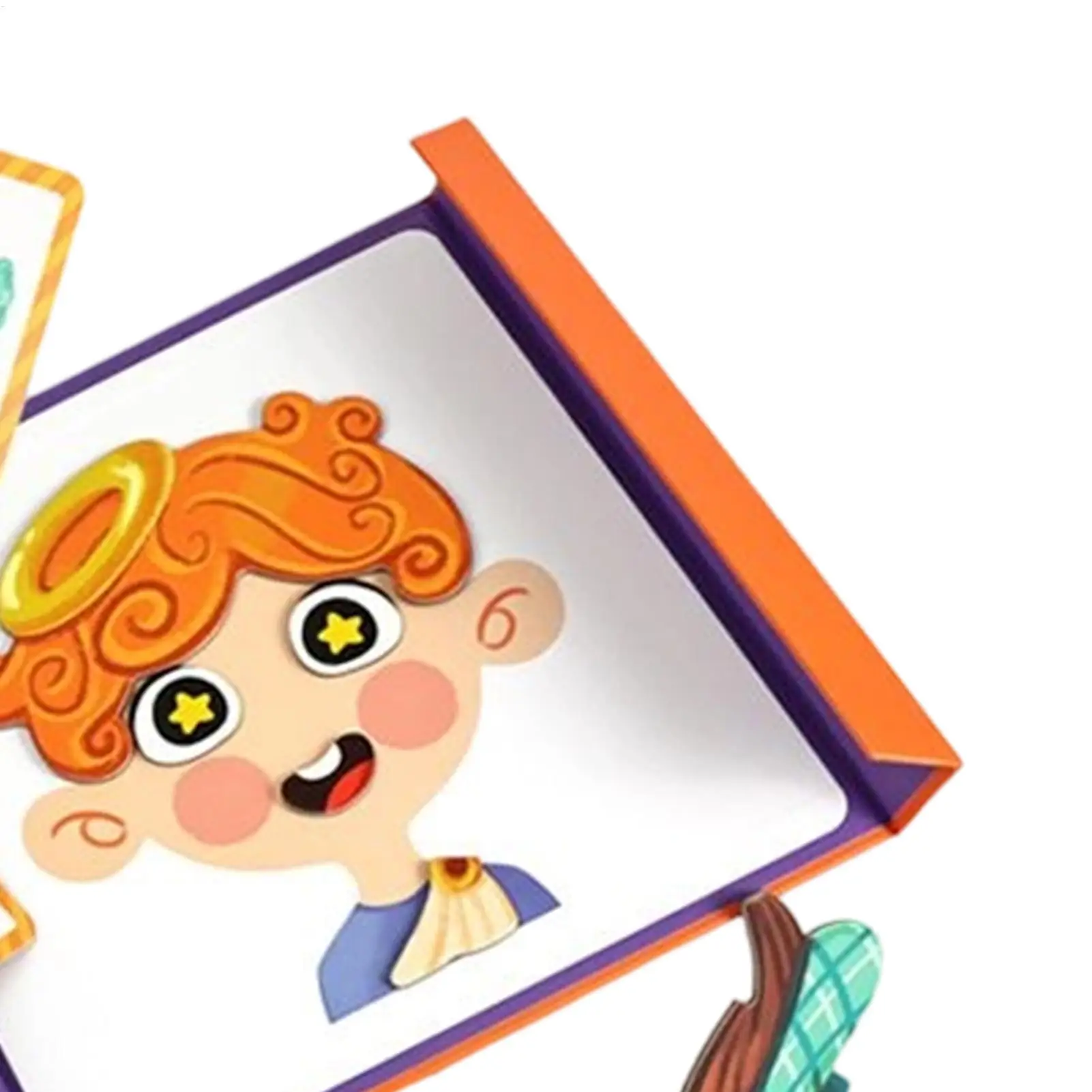 Gry w przebieranki Magnetyczne puzzle z dopasowaniem strojów Zabawki do samodzielnego ubierania dla dzieci w wieku 3-6 lat Urodziny Boże Narodzenie Przedszkole