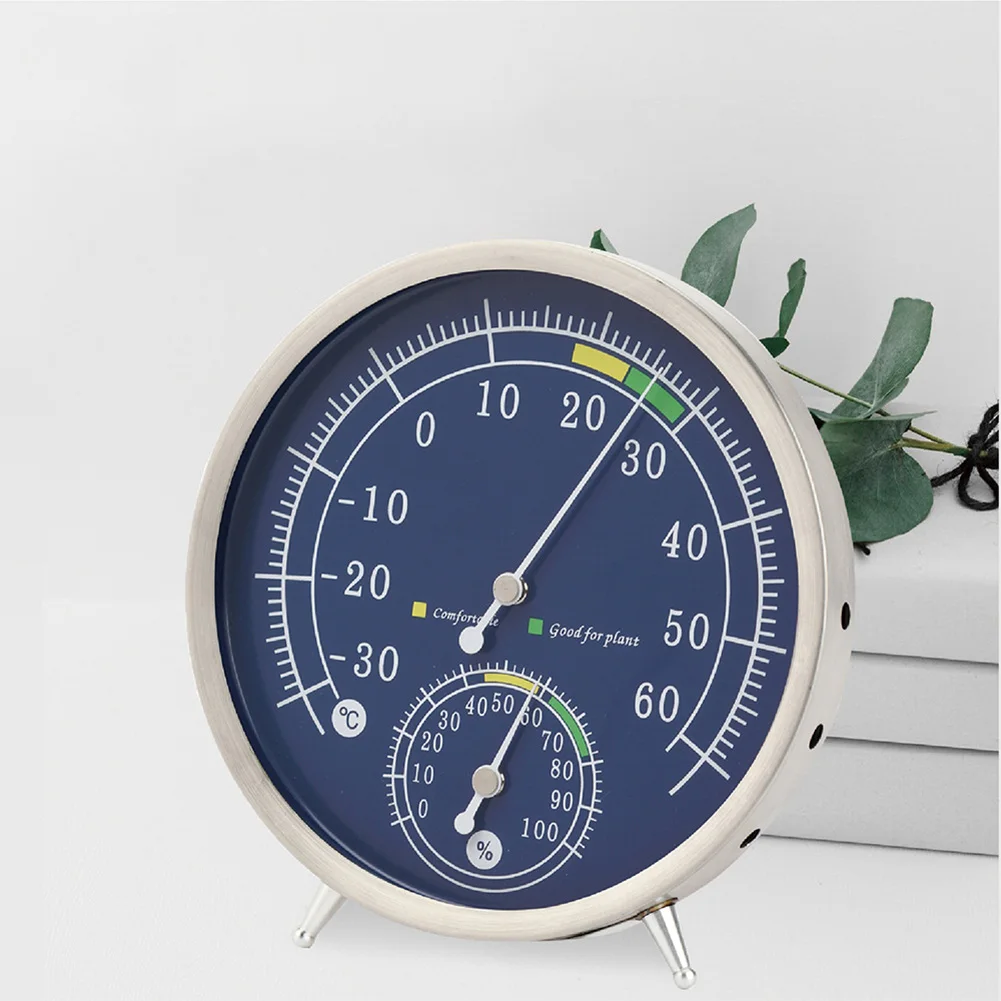Thermometer Hygrometer Sauna Environment Wall Mounted Option Tabletop Placement For Sauna Accurate Indoor Humidity Monitor