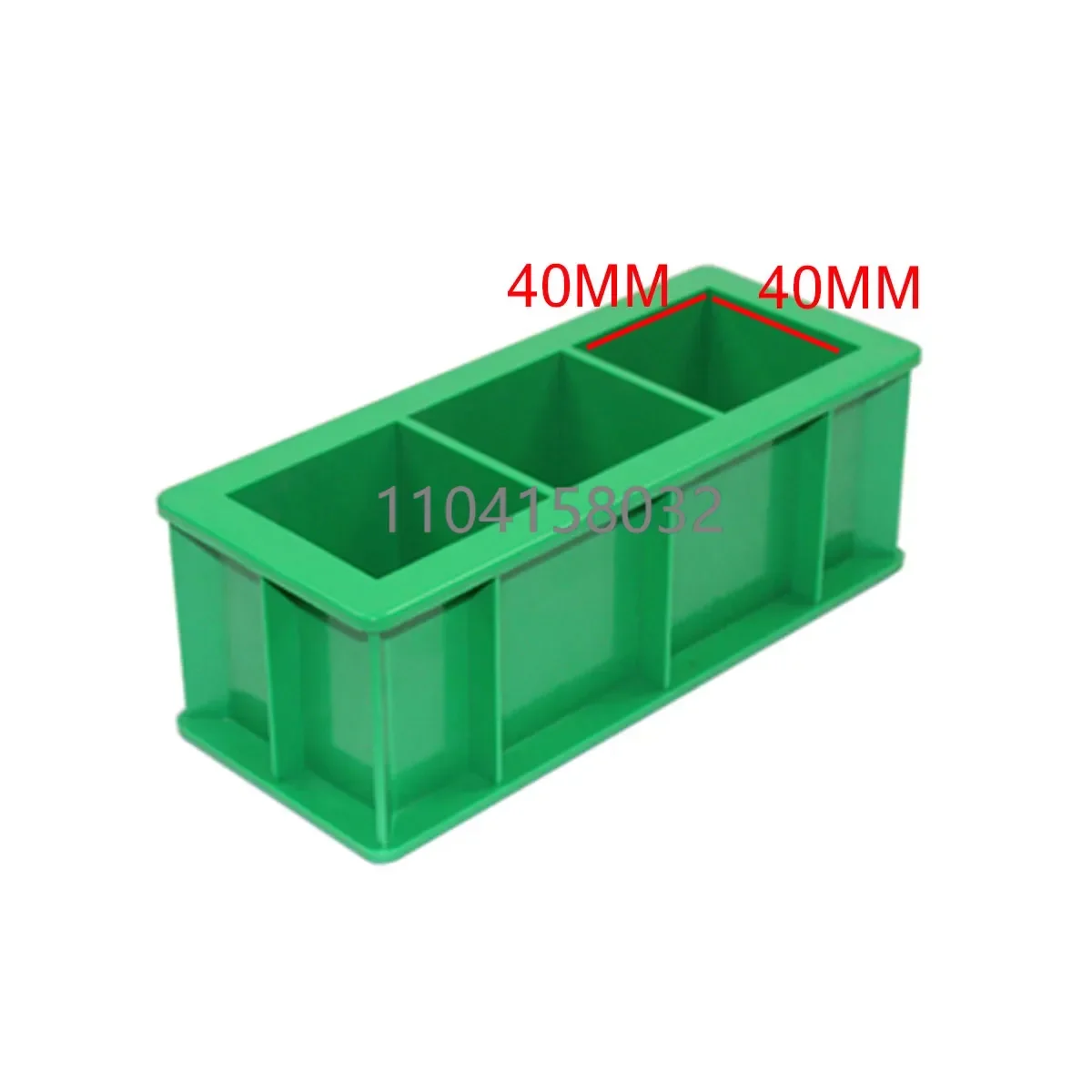 5 pieces High quality concrete tryout 40mm cube three slot ABS plastic thickening compression test mold mortar test block mold