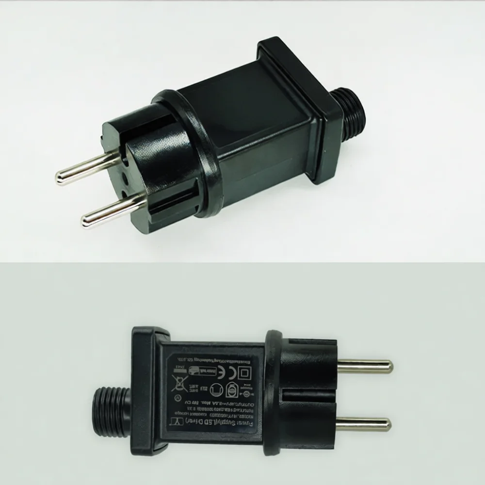Waterproof LED Driver IP44 Power Supply 1A Adapter ETL CE Listed US EU UK AU Plug For Low Voltage Lighting Decorative Lamps