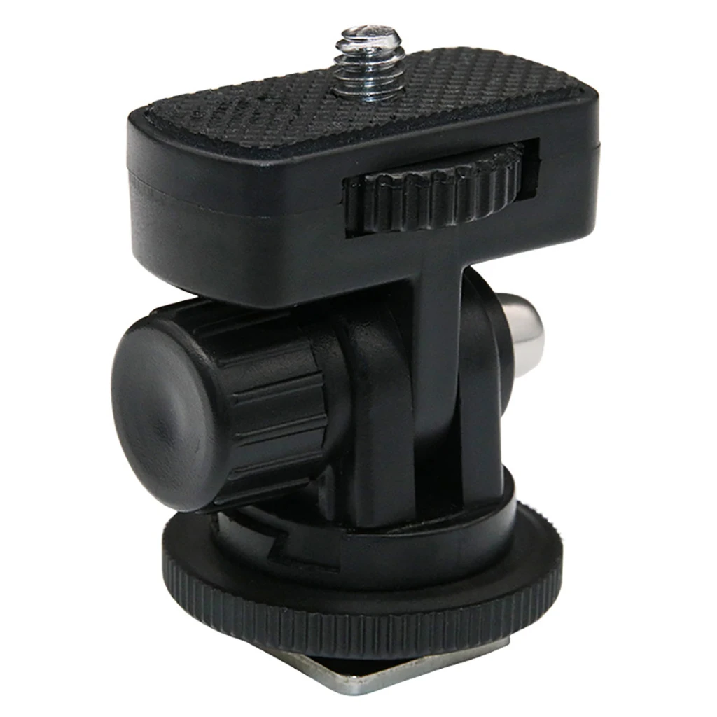 Kunststoff Hot Cold Schuh Basis Halterung Einstellbare Abschließbare 1/4 Schraube Adapter für DLSR Kamera Käfig Rig Monitor Flash Füllen Licht Halterung – Detail 6