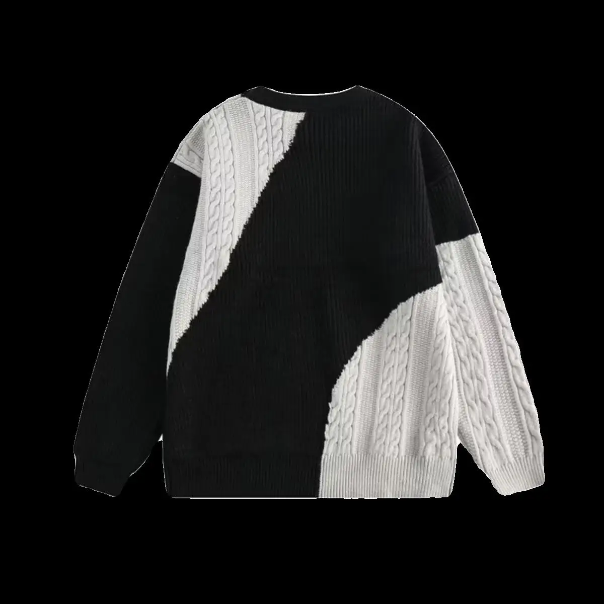 

Мужской свитер больших размеров для осени и зимы, повседневный, с круглым вырезом, вязаный, модный бренд, для подростков, удобный, в стиле Гонконг, 250...