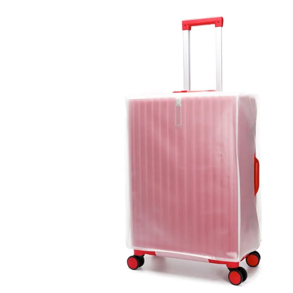 

16-28 Inch Travel Luggage Cover Transparent EVA Luggage Protector Cover Dustproof Waterproof Suitcase Protector Cover Luggage