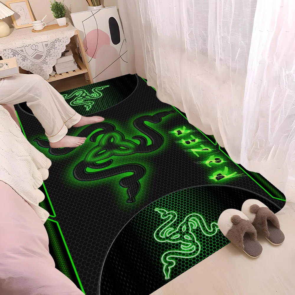 Game razer logo printed Entrance Door Mat Nordic Style Home Doormat Bathroom-Toilet Mats Bedroom Hotel Decor Mat