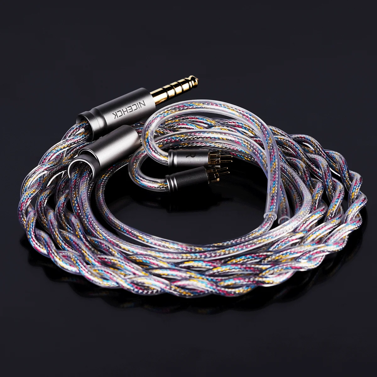 NICEHCK ColorXYZ 2Pin/QDC イヤホンケーブル 0.78mm