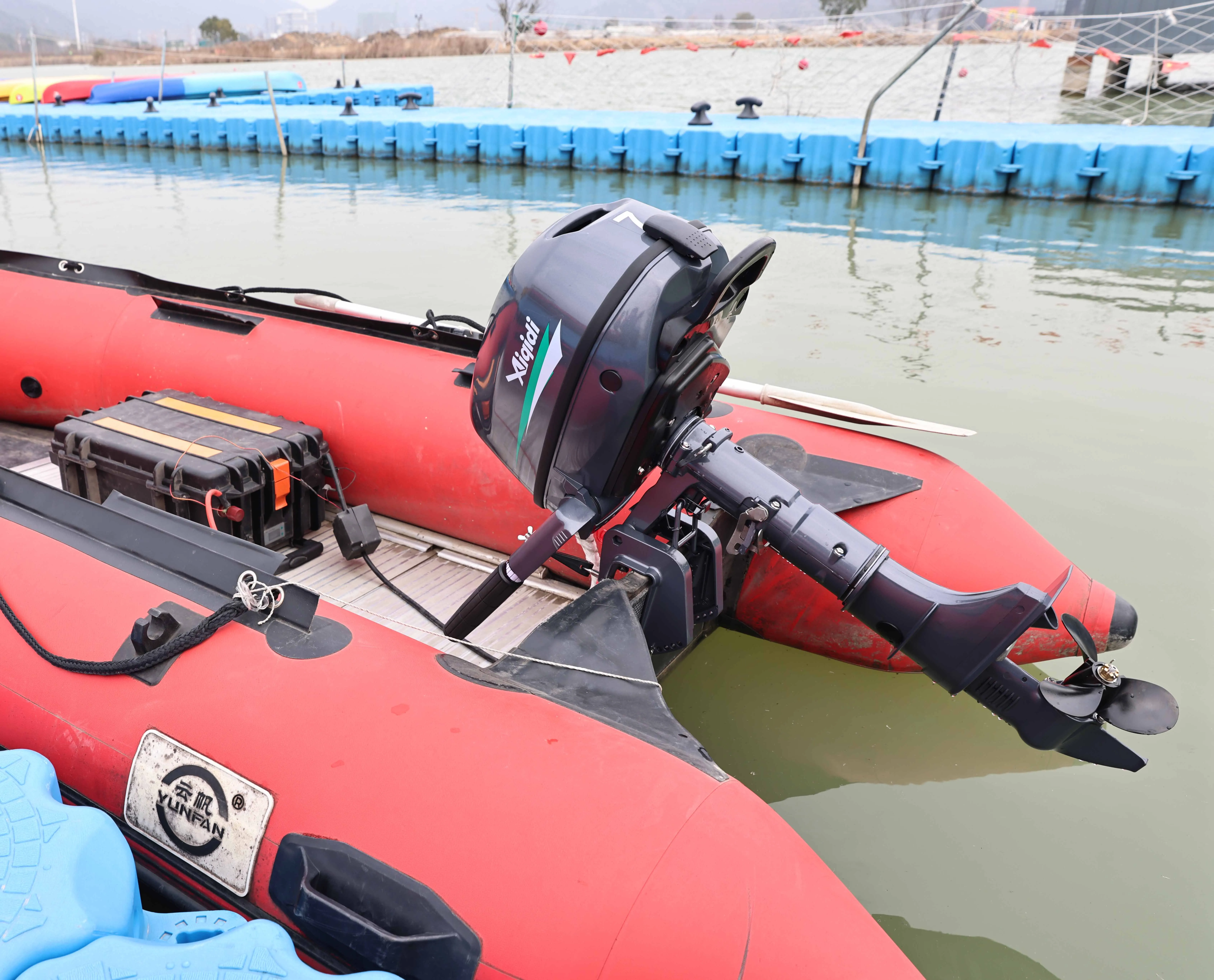 

AIQIDI Brand New 7HP 48V Electric Boat Engine Long/Short Leg Outboard Motor For Salt Water