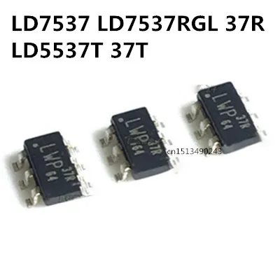 Original new 10pcs/ LD7537 LD7537RGL 37R LD5537T 37T  SOT23-6