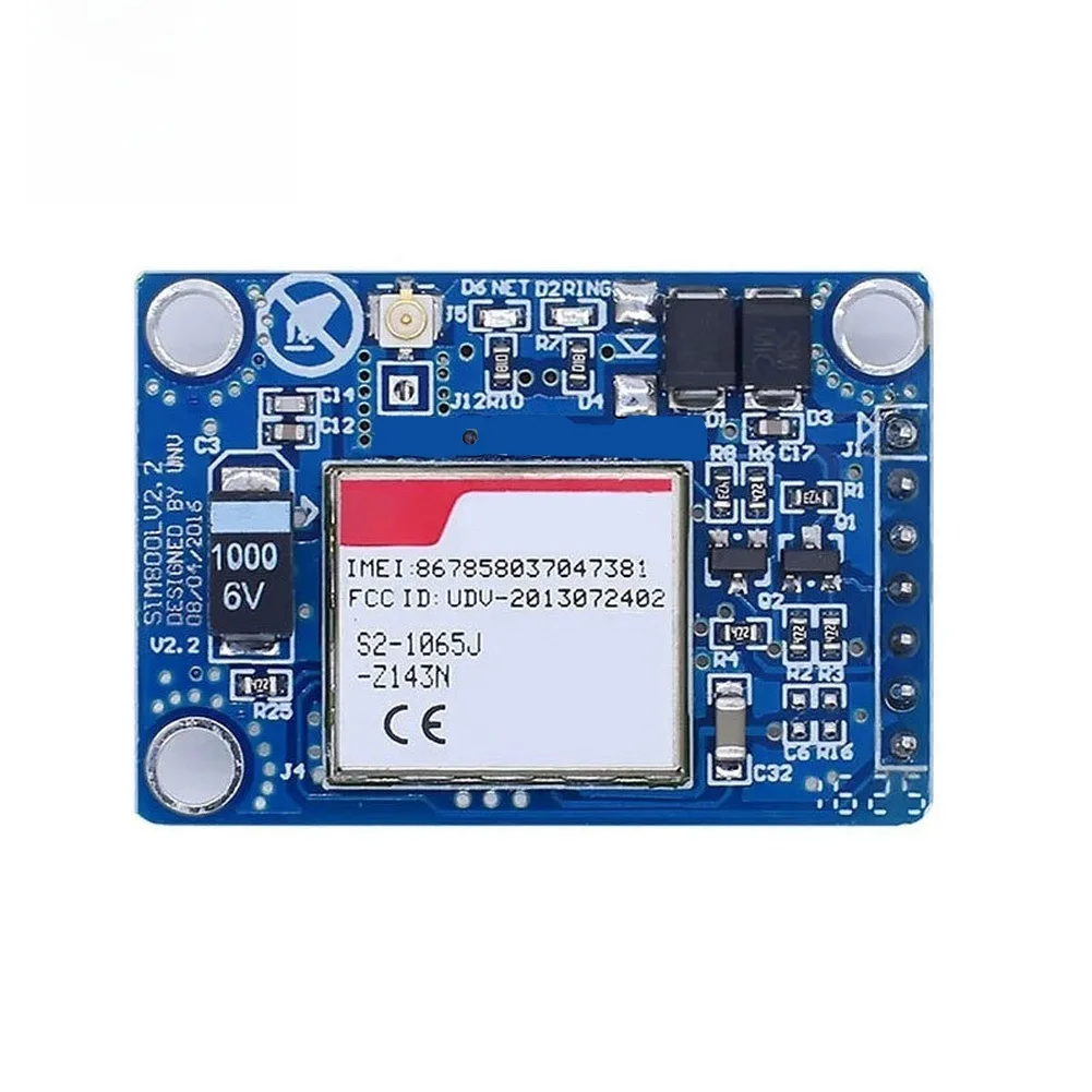 

Совместимый с Arduino GSM GPRS-модуль с поддержкой 4 частотных диапазонов 850/900/1800/1900 МГц и интерфейсом для антенны