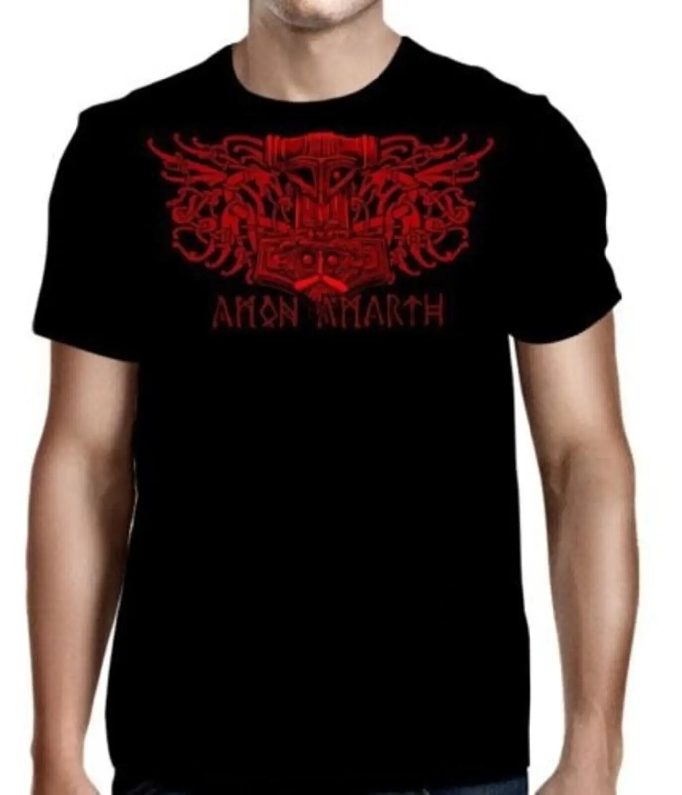 AMON AMARTH cd lgo BLOOD EAGLE Official SHIRT MED New deceiver surtur jomsviking