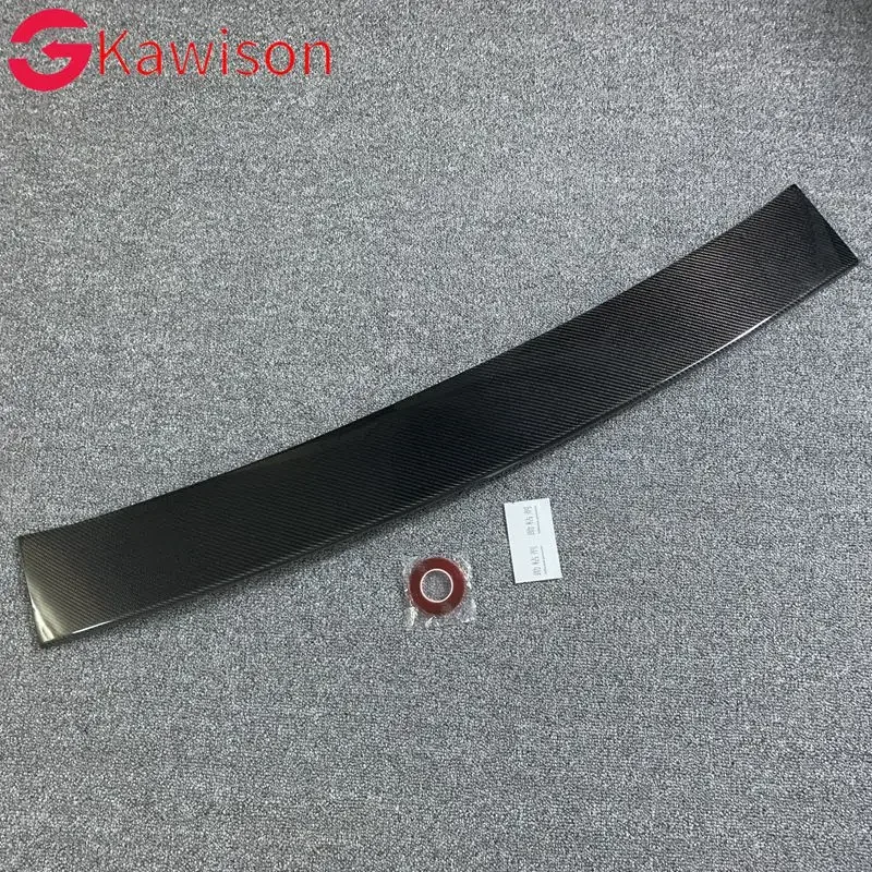 Mercedes E class w212 4-door carbon fiber Lorinser style rear trunk wings roof spoiler for benz 2010-2015