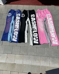 Pantalon de survêtement surdimensionné pour femme, impression astronomique, pantalon décontracté commandé, streetwear vintage, rue haute, hip hop, danse pop, Halloween, Y2K