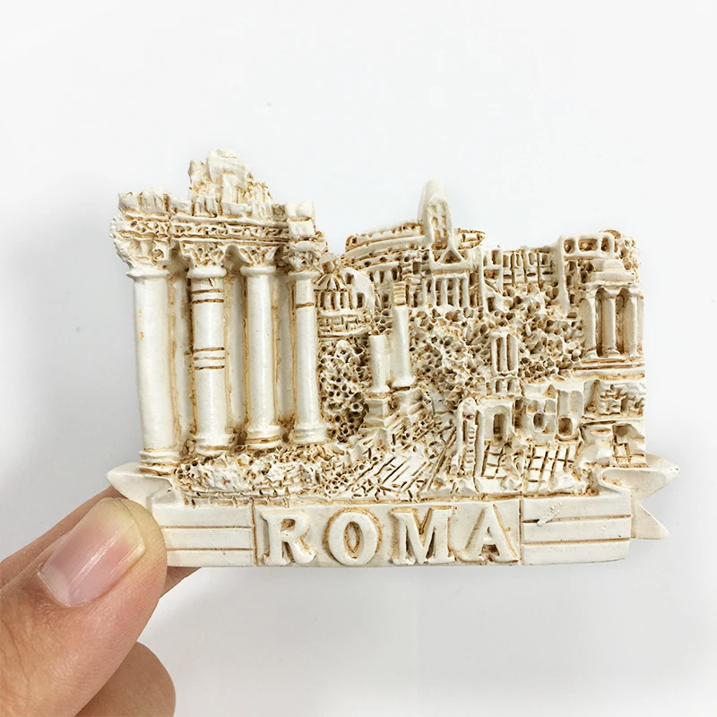 

Rome Scenic Resin Fridge Magnet Decorative Magnetic Sticker Souvenir Home Decoration