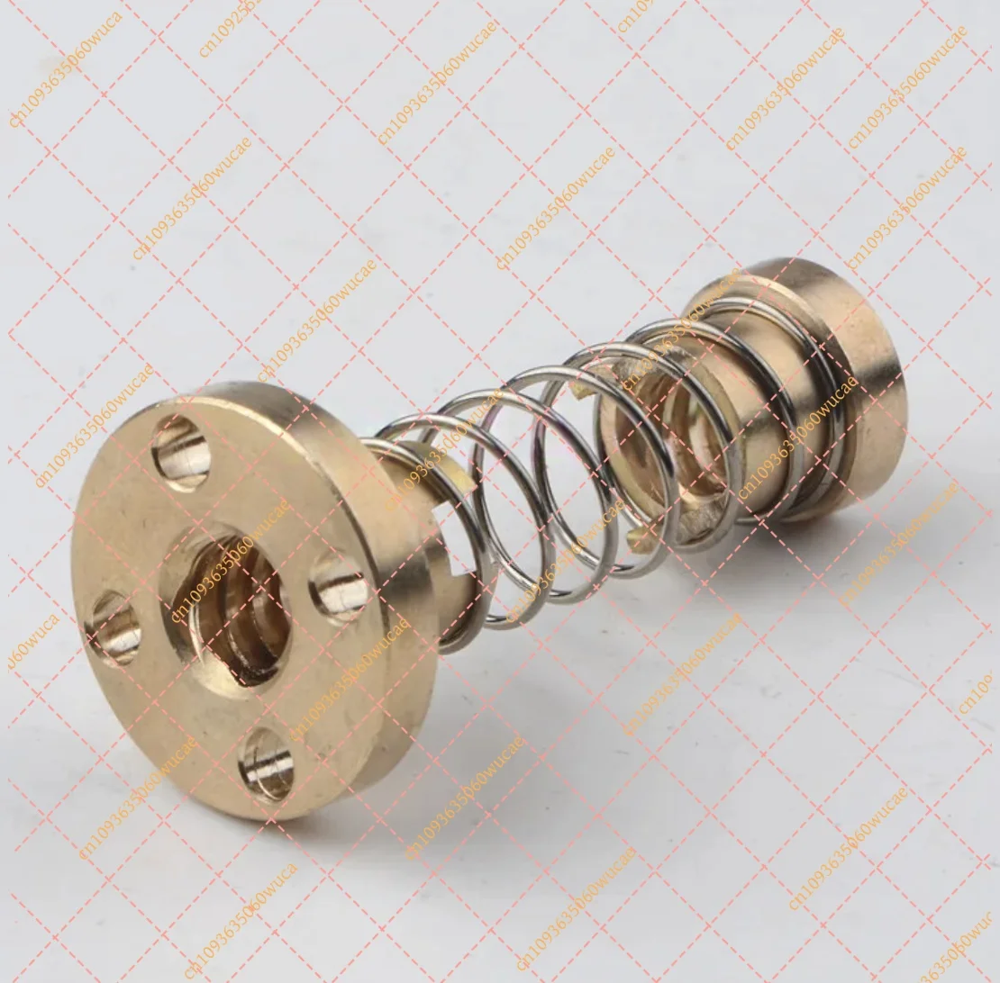 2pcs TR8 Lead Screw Anti-Backlash Nut, TR8x2 x4 x8 x10 x12 x14 Elimination Gap Nut, 3D Printer Parts, CNC Accessory