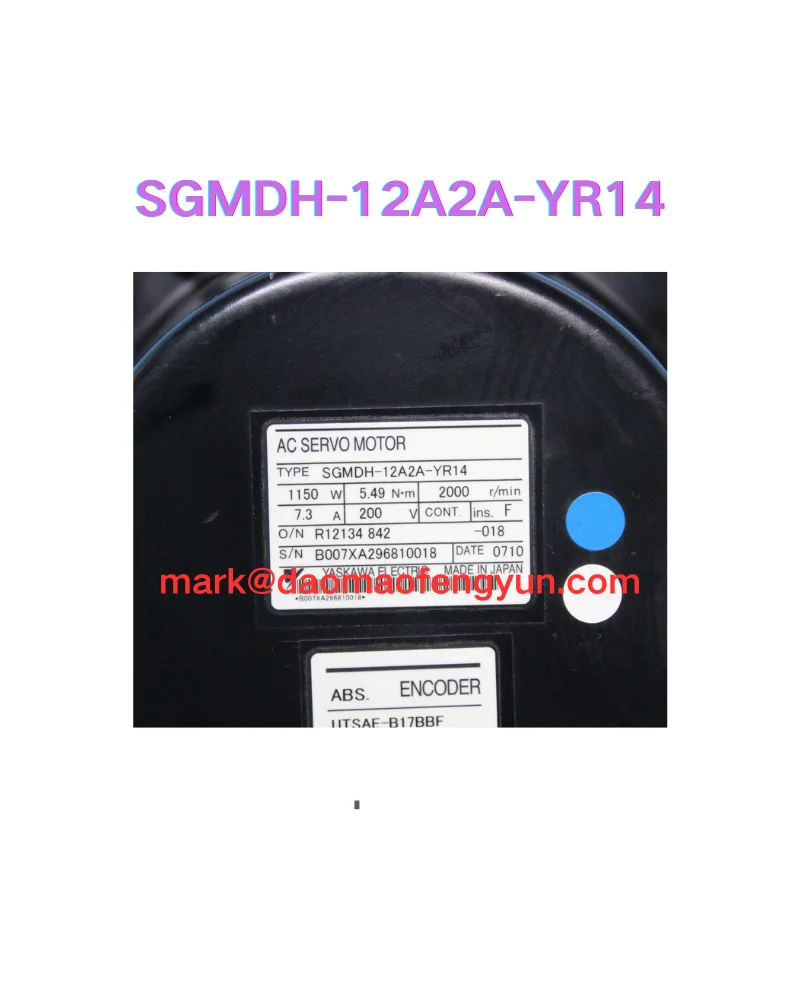 SGMDH-12A2A-YR14 New servo motors,