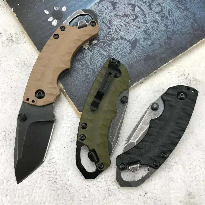 Mini KS 8750 Folding Blade Knife Military Combat Outdoor Camping Hunting Survival Tactical Utility Pocket EDC Multi Knives