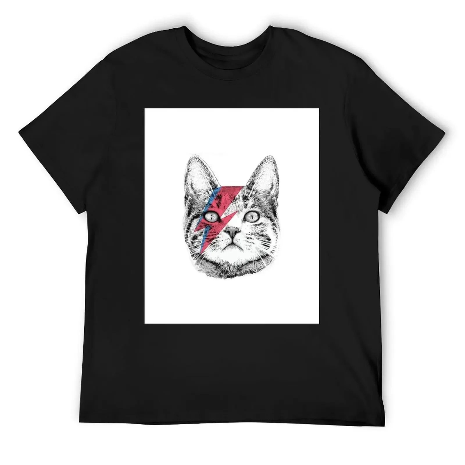 

Ziggy Stardust Cat , David Bowie, Wo T-Shirt