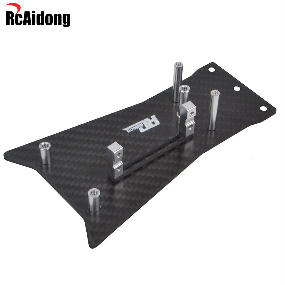 Kohlefaser RC Unterchassis mit niedrigem Schwerpunkt für 1/10 Traxxas Drag Slash Mustang C10 Truck Slash Modifiziert # 5831 Teile