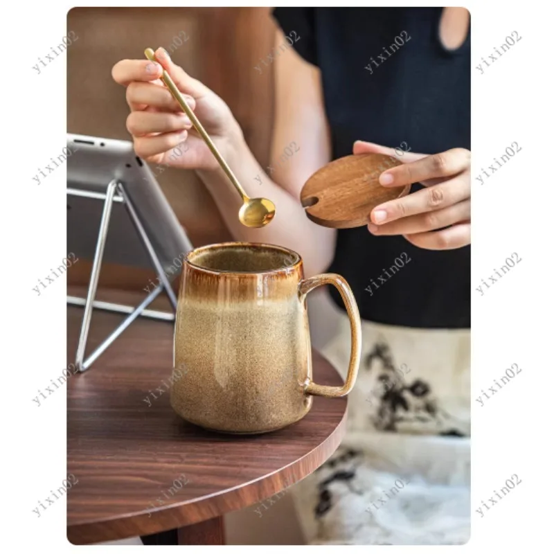 780ML  Ceramic Coffee Mug Large Capacity Microwave Dishwasher Safe for Office Home Water Tea Juice Cup