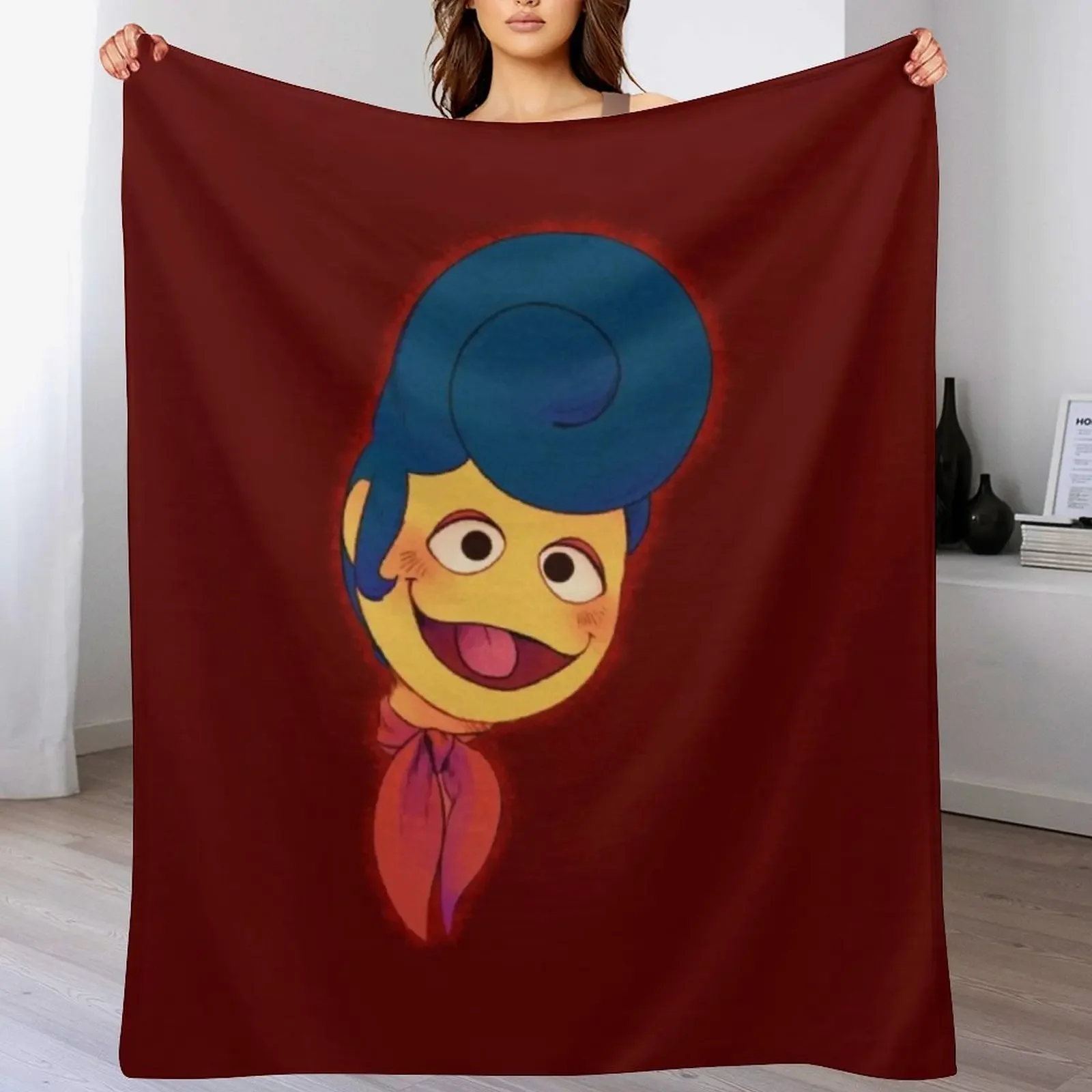 

Wally Darling Welcome Home 1 Throw Blanket Modern Design Soft Blanket for Home Decor