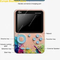 G5 500-in-1 Mini Handheld Game Player Portable Retro Video Console for Boys 8-Bit 3.0 Inch Color LCD Preloaded Classic Games