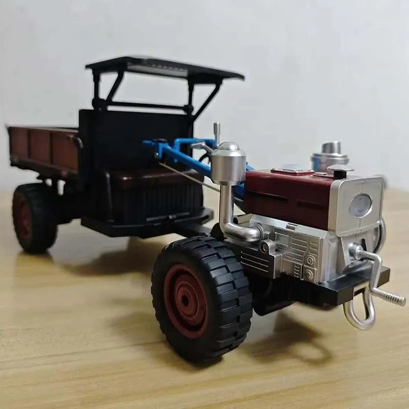 RC Car C8836 2.4G Remote Control Tractor Model Simulated Agricultural Farm Vehicle With Mist Spray LED Light Sound Effect Gift