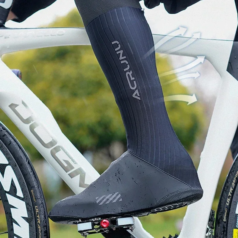 

Cycling Shoes Covers Waterproof Windproof Anti-Slip MTB Road Bike Lightweight Breathable Reflective Bicycle Shoes Cover