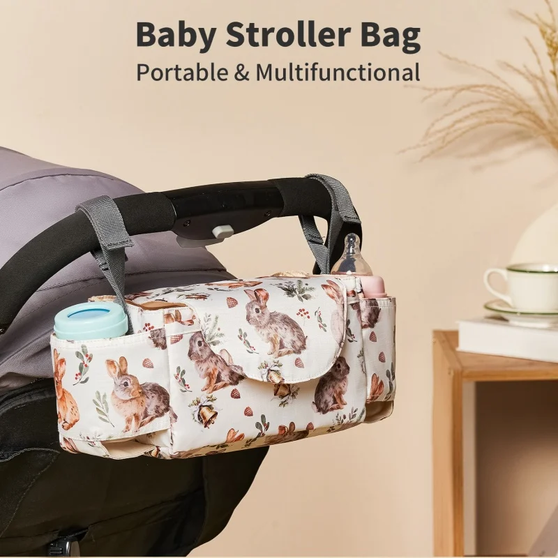 

Multi-functional baby stroller hanging bag for storage of baby bottles and water cups, child stroller accessory hanging