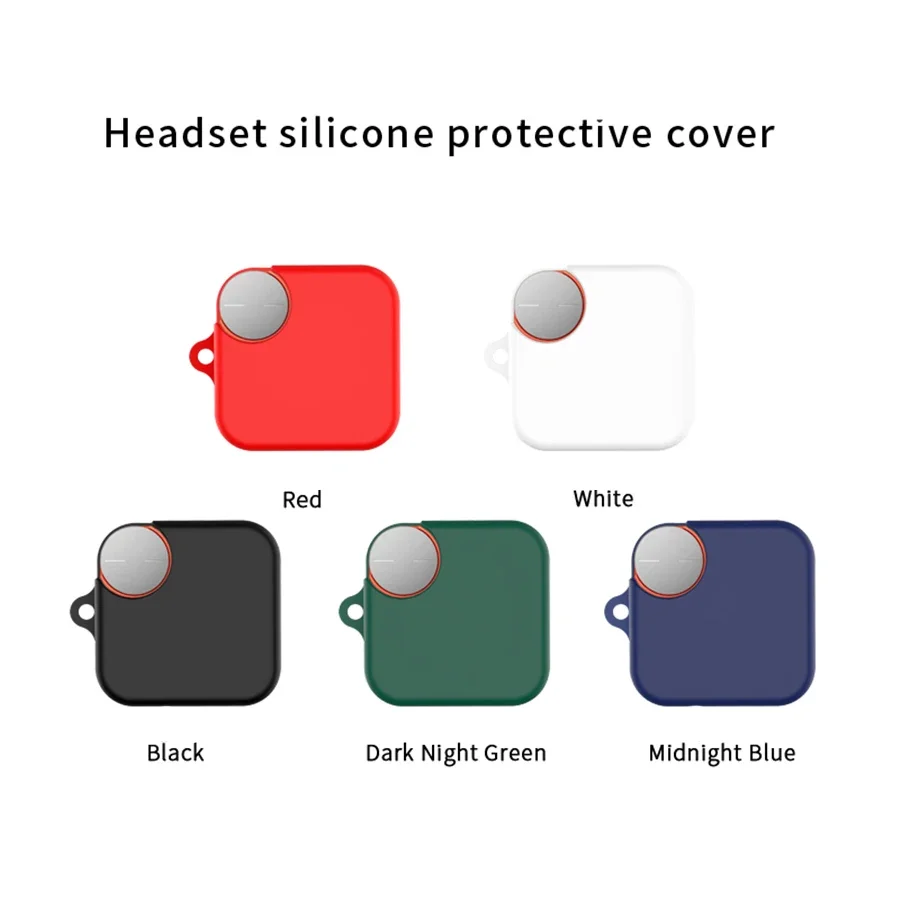 

Simple and Soft Silicone Protective Case Suitable For CMF Buds Pro 2 headset Cover Solid color Soft Earphone Cover with hook