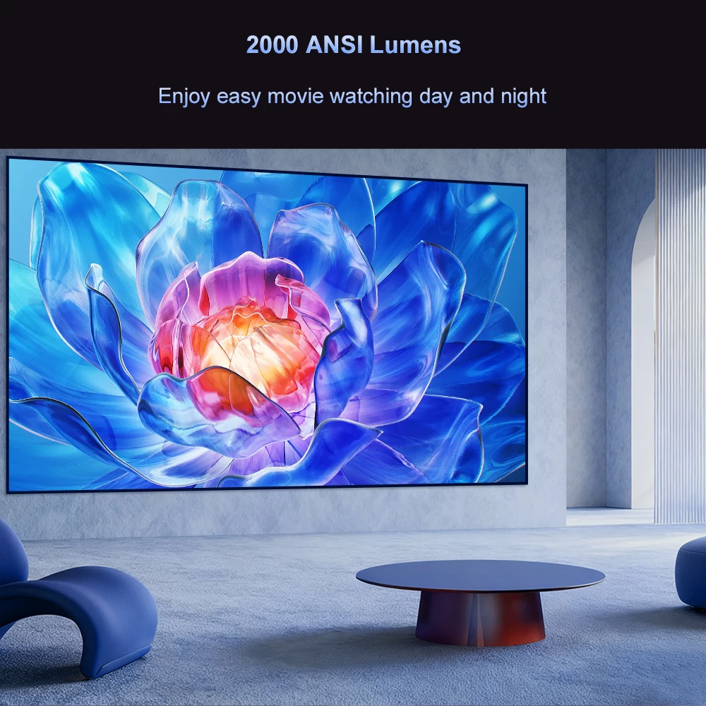 Everycom Flixtone SKY-E900 جهاز عرض صغير عالي الدقة 1080P 2K 4K 8K WiFi 3G + 64G جهاز عرض فيلم المسرح المنزلي جهاز عرض فيديو ذكي متعاطي المخدرات #2