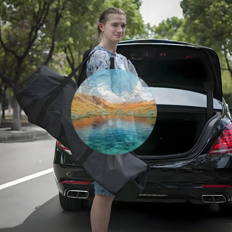 # Portable Car Trunk Organizer Large Capacity Waterproof Backseat Storage Bag for Family Road Trip Travel