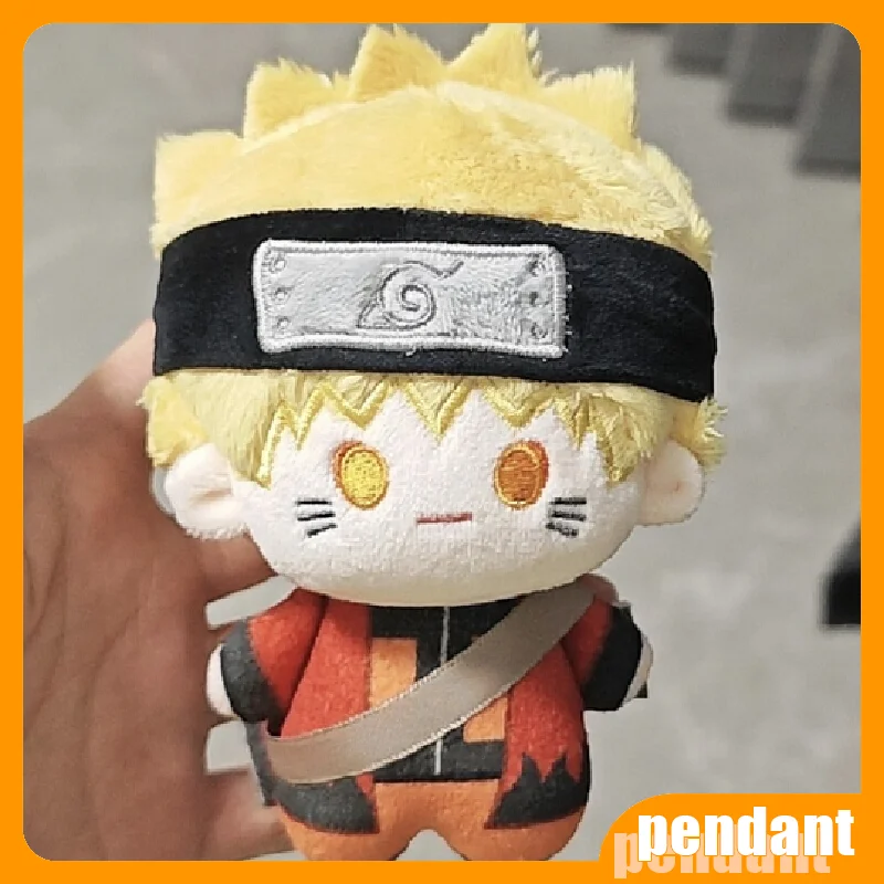 

В наличии: Новая плюшевая кукла Наруто из хлопка, милая аниме-фигурка Узумаки Наруто, мягкие игрушки, мини-куклы, подарки