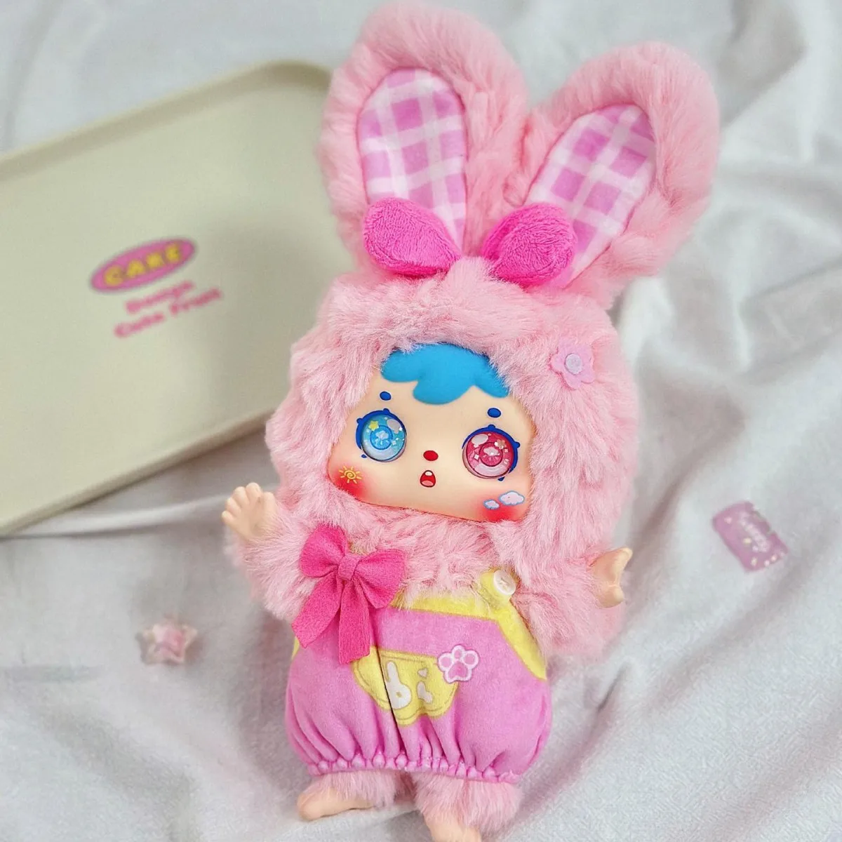 

Mystery Zodiac Blind Box with Standing Plush Kittens 12 Constellation Keychain Pendant Creative Gift for Teens & Adults