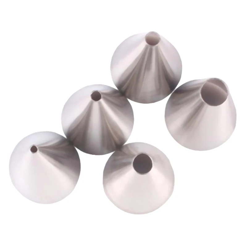 5PCs Cookie Pastry Nozzles Cupcake Cookies Icing Piping Tips DIY Cake Decor