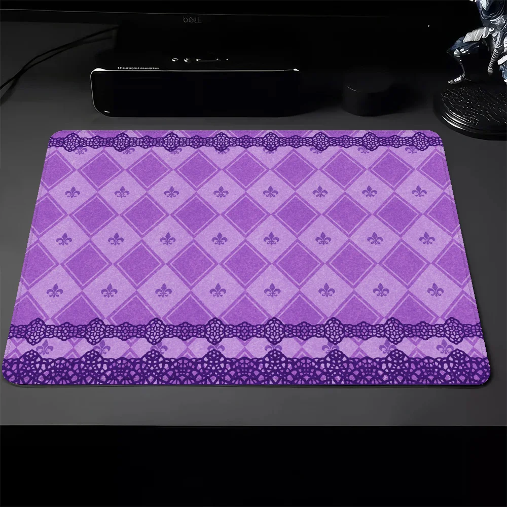 Tapis de souris à motif de dentelle, petit tapis de jeu, PC Gamer, clavier, polymères Deskvirus, accessoires de sous-souris, armoire