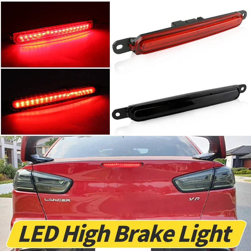 

Светодиодный задний стоп-сигнал для Mitsubishi Lancer Evolution EX 2008-2016 Galant 2008-2012 3-й задний фонарь с высоким креплением стоп-сигнал