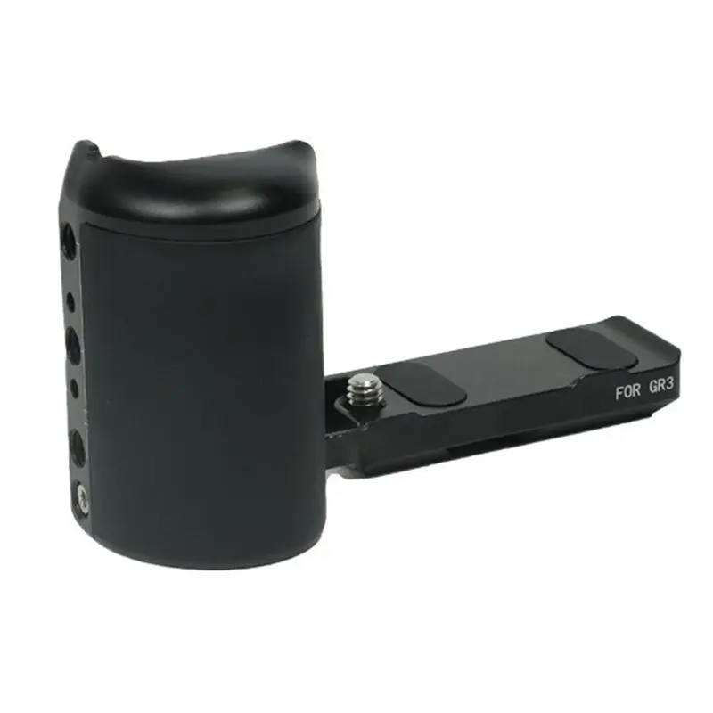 For Ricoh GR3 GRX Camera Accessories Aluminum Alloy Base Handle Quick Installation Board Silicone Handles Grip