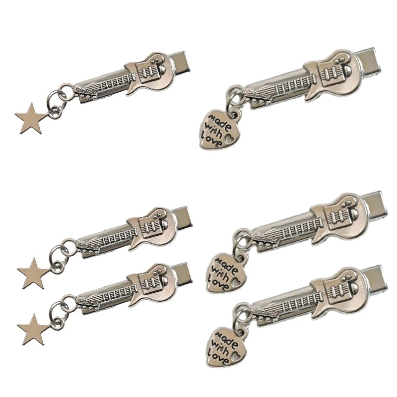 652f 1pc / 2pcs Guitare Clip Clip Cliptail