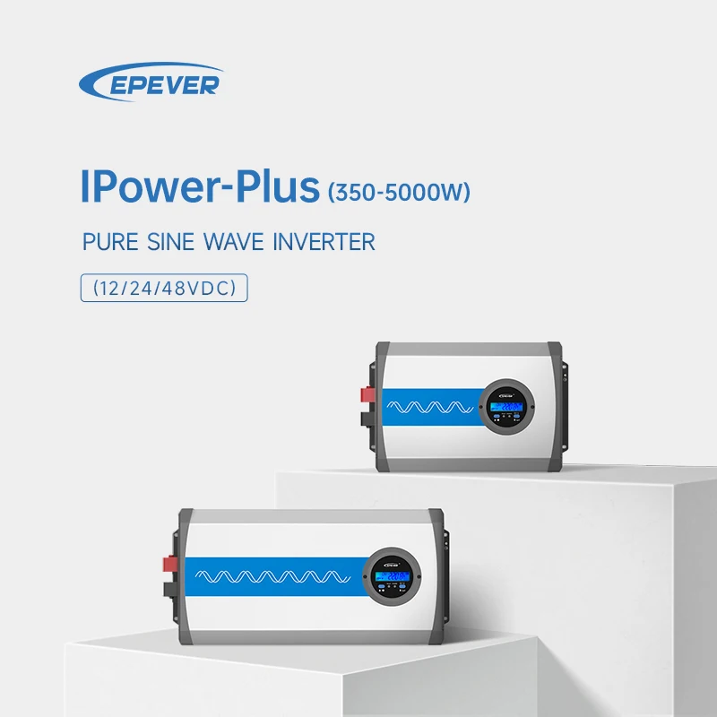 

EPEVER 350W 500W 1KW 1.5KW 2KW 3KW 4KW 5KW 110V 220V Pure Sine Wave Off Grid Solar Power Inverter For Home Off-Grid Systems